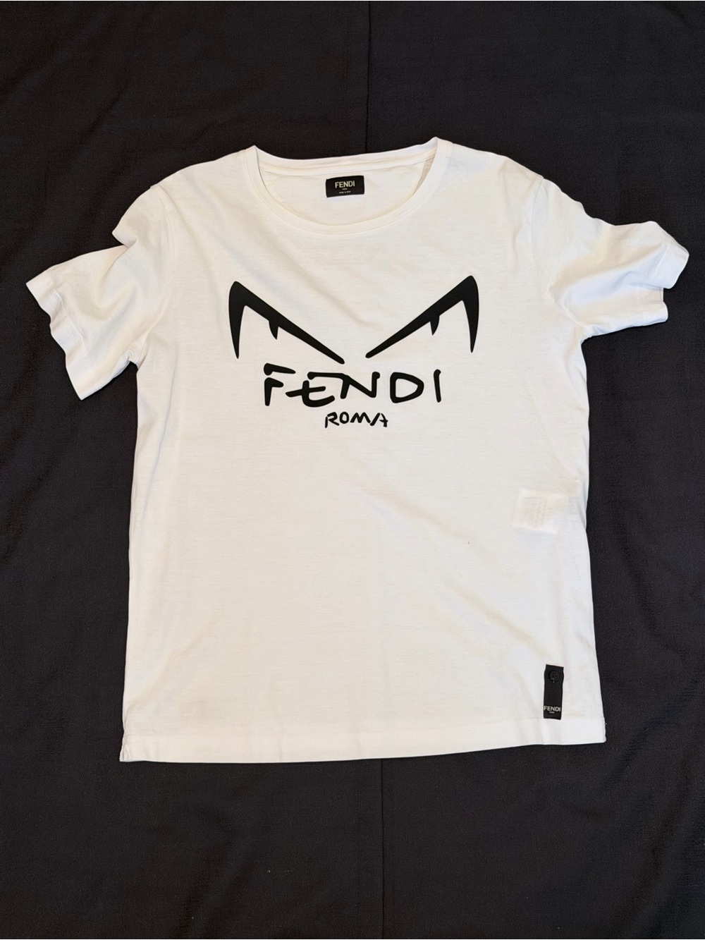 FENDI Diabolic Eyes Logo T-shirt